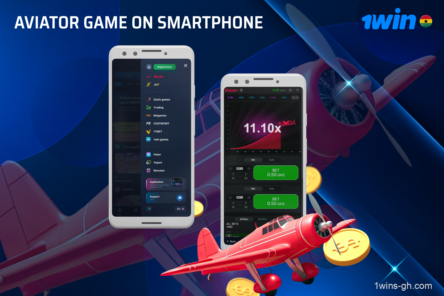 Players from Ghana have the ability to swiftly download the Aviator 1win game from the official website for instant game access.
