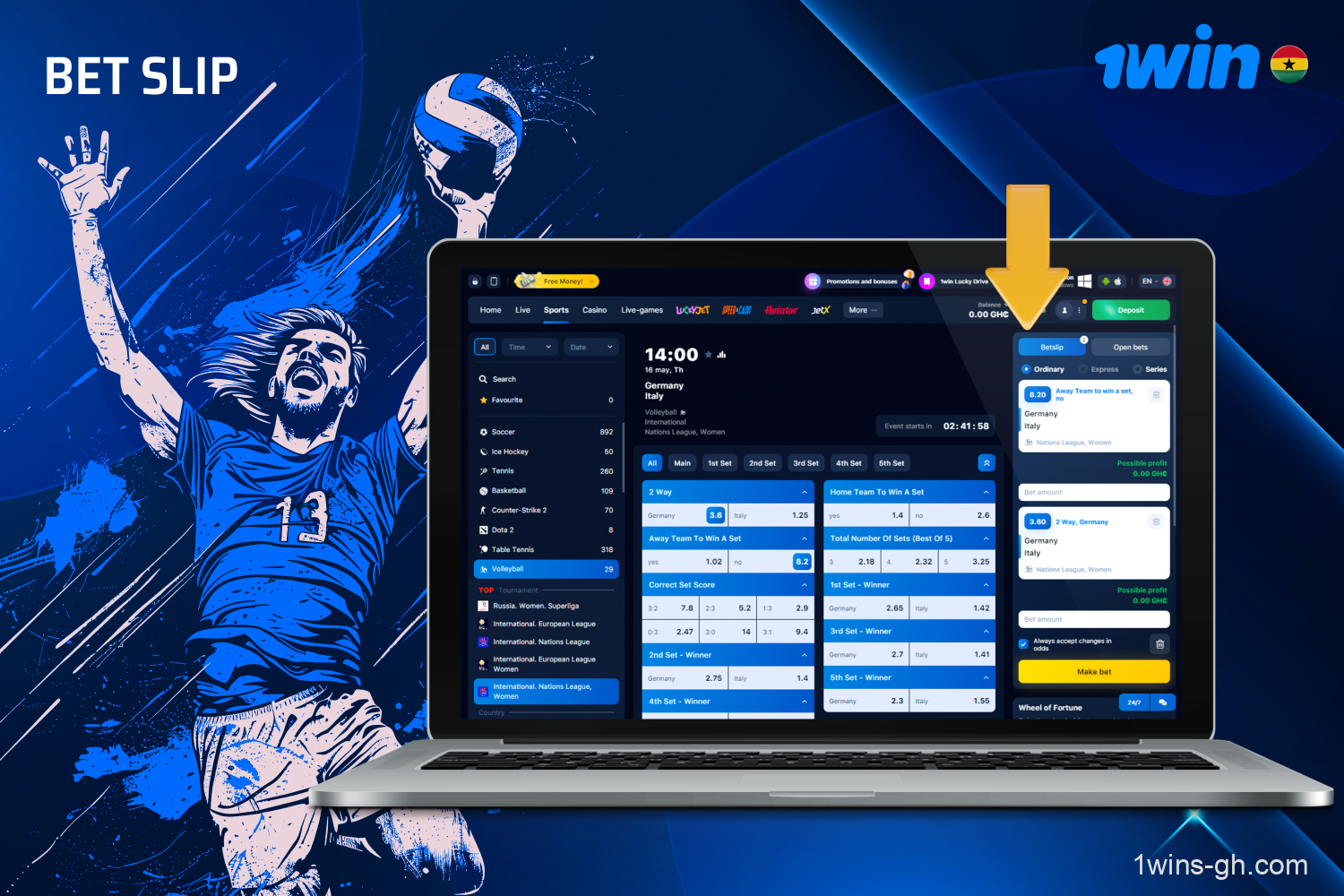 In 2025, 1win Ghana provides gamblers and bettors with a range of exciting options ✅ Discover the essential features for sports betting and popular casino games 🎰 Learn about the bonuses available for players from Ghana upon their registration.