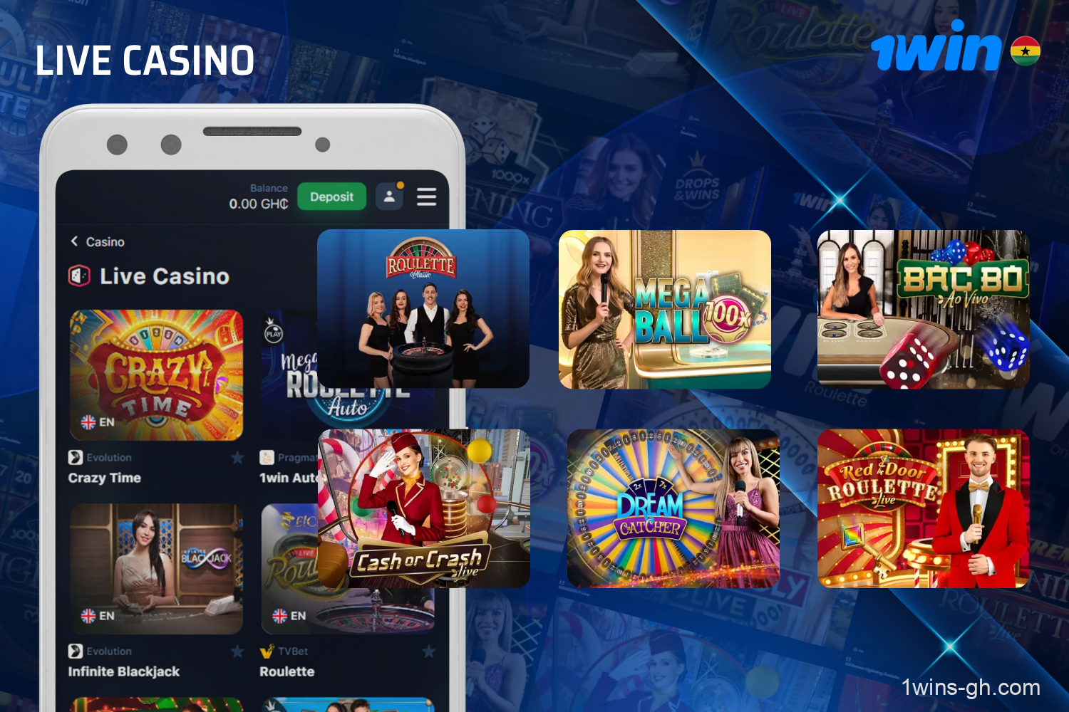 Since its launch in 2018, 1win Ghana has introduced numerous key features such as live betting, live streaming, games with real dealers, and various slot options. The registration process is straightforward and can be completed in multiple ways.